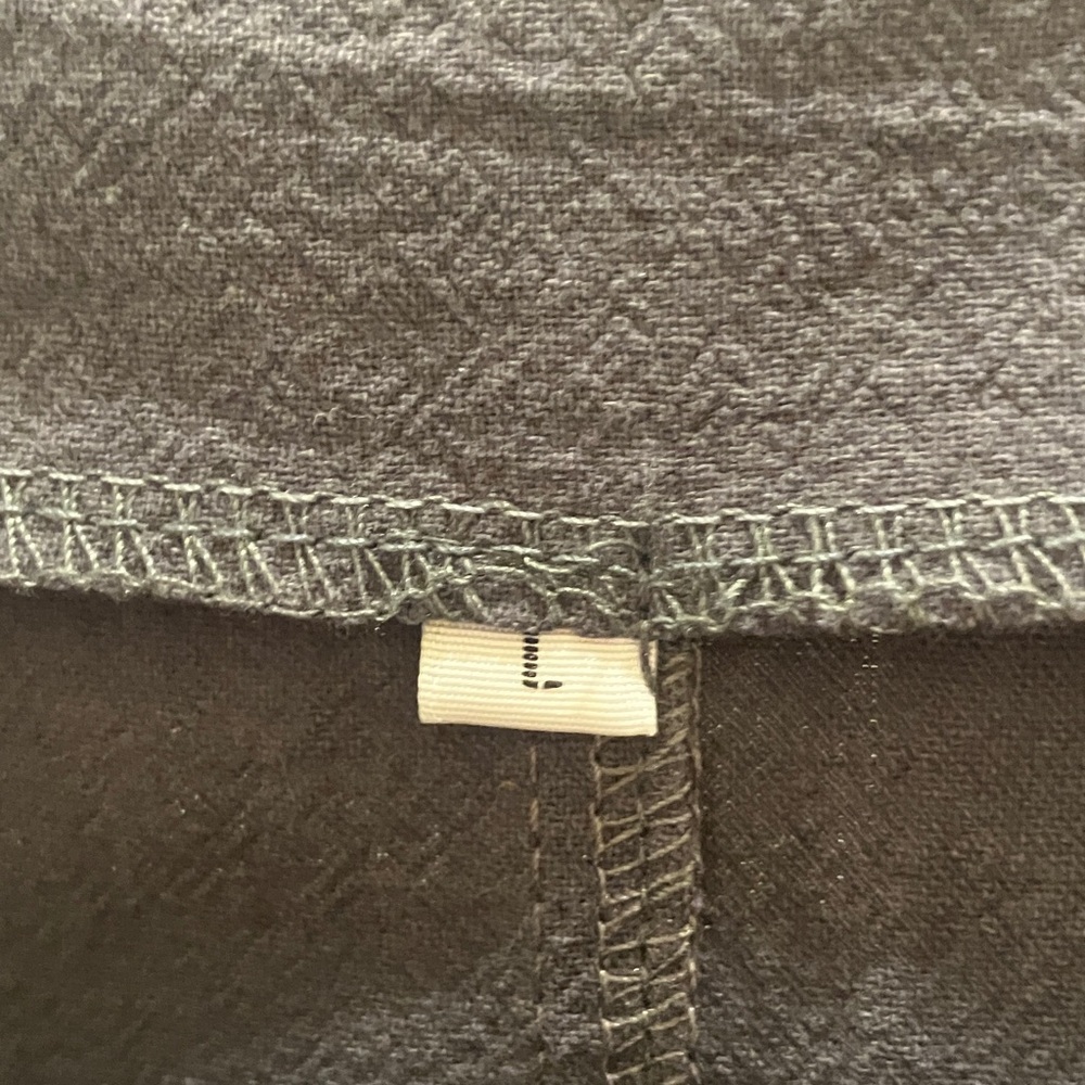 Gray Large Overalls Shorts - Picture 4 of 6